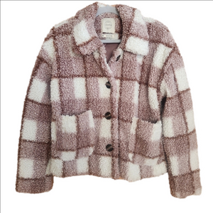 STOOSH TEDDY NUBBY SHACKET / JACKET OVERSIZED AND OH SO COZY! EUC LIKE NEW!